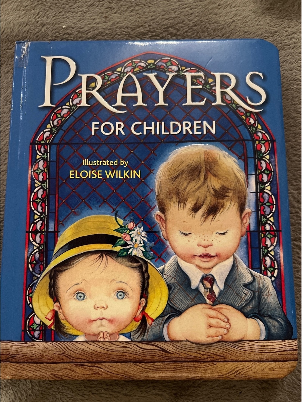 Prayers for Children Illustrated by Eloise Wilkin Hardcover Book